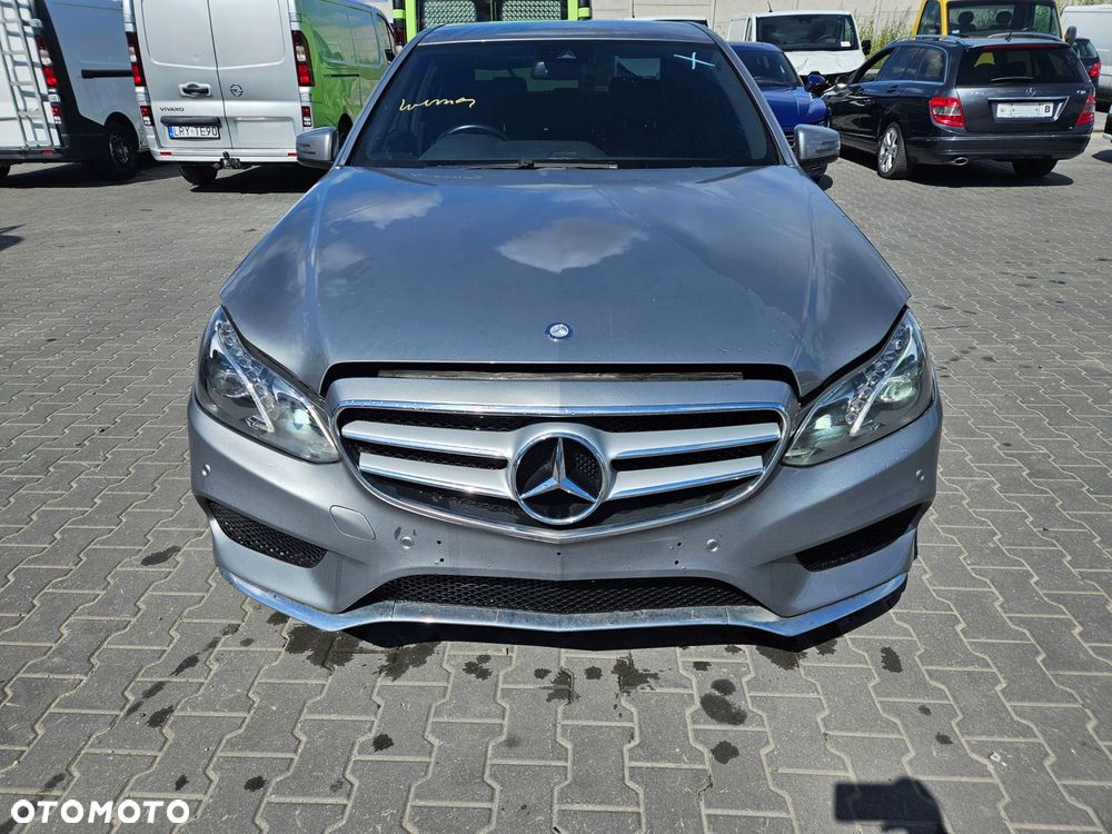 mercedes e klasa e350 w212lift amg maska przód kompletny zderzak reflektory - 1