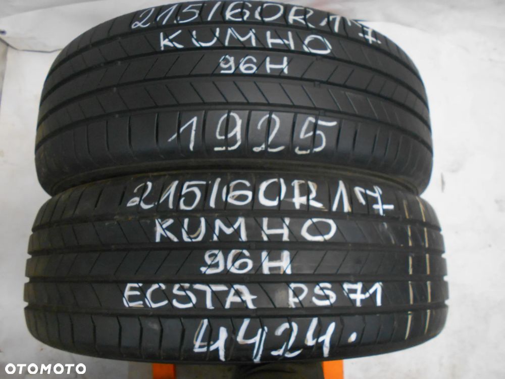 OPONY  215/60R17 KUMHO ECSTA PS71 DOT 1925 /  2424 6.8MM - 1