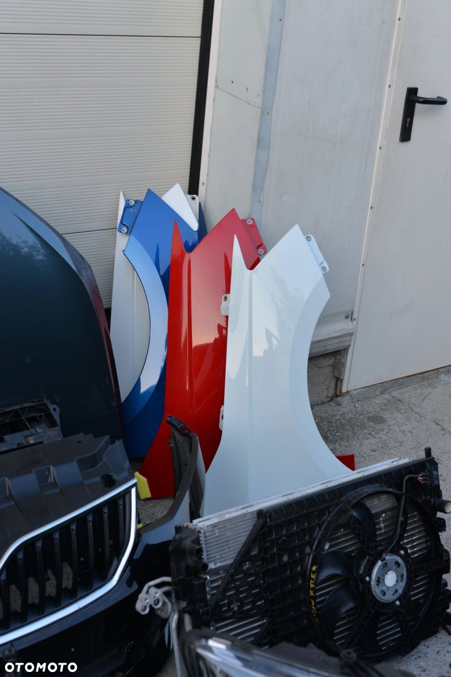 MASKA ZDERZAK GRILL BŁOTNIK PAS LAMPA H7 XENON BELKA SKODA FABIA 3 III - 7