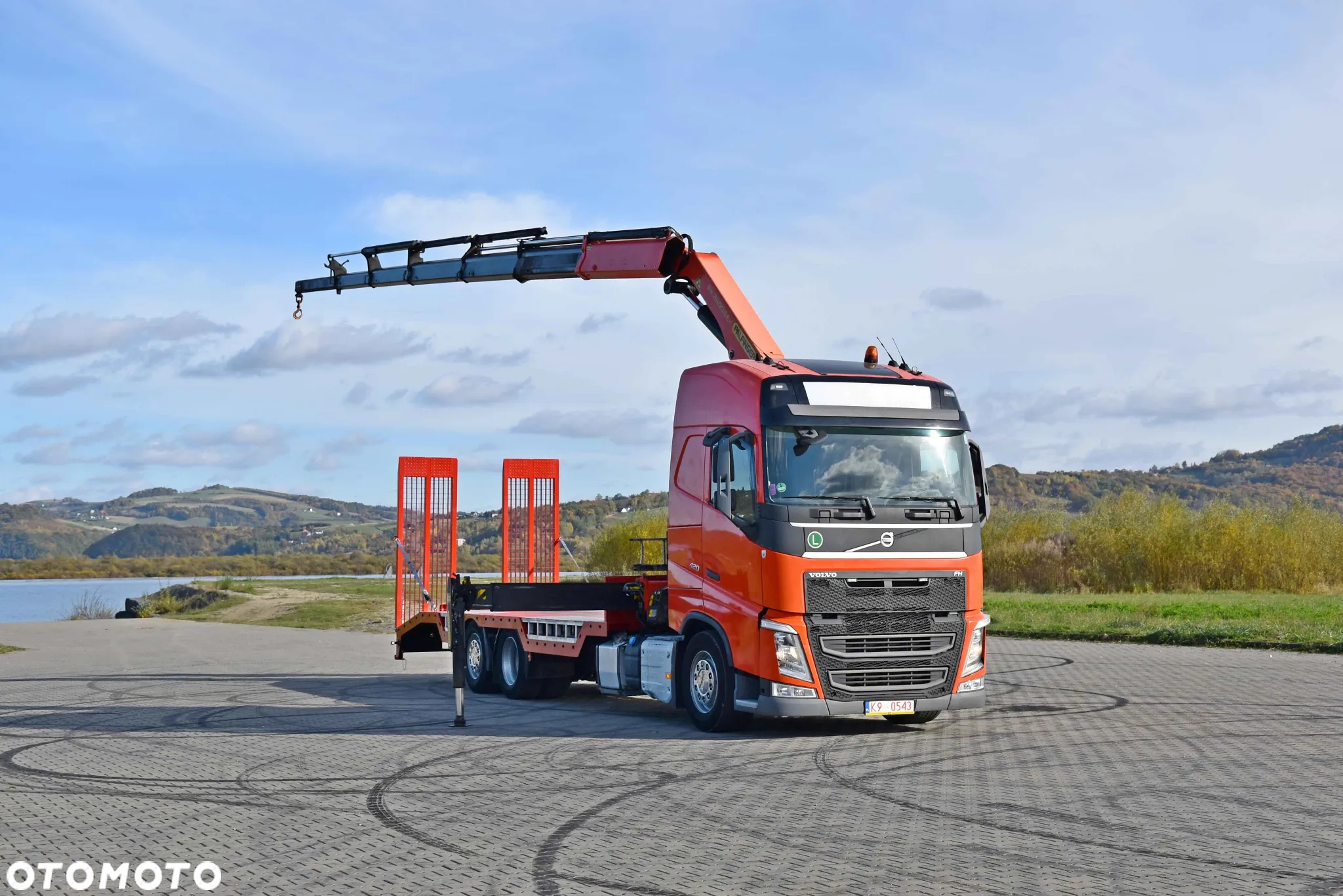 Volvo FH 420 * LAWETA 7,90 m + PK 26002 - EH D + PILOT / STAN BDB - 2