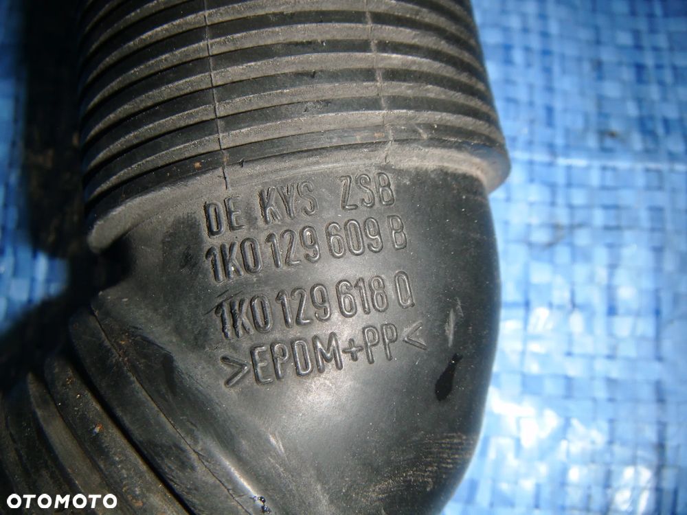 vw passat b6 rura- dolot- łapacz powietrza  1k0129609b - 2