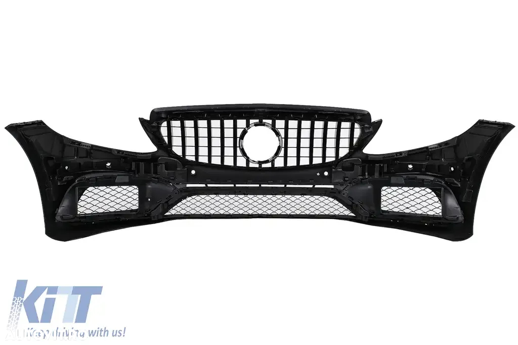 Pachet Exterior Complet compatibil cu Mercedes C-Class W205 Sedan (2014-2018) GTR Design - 3