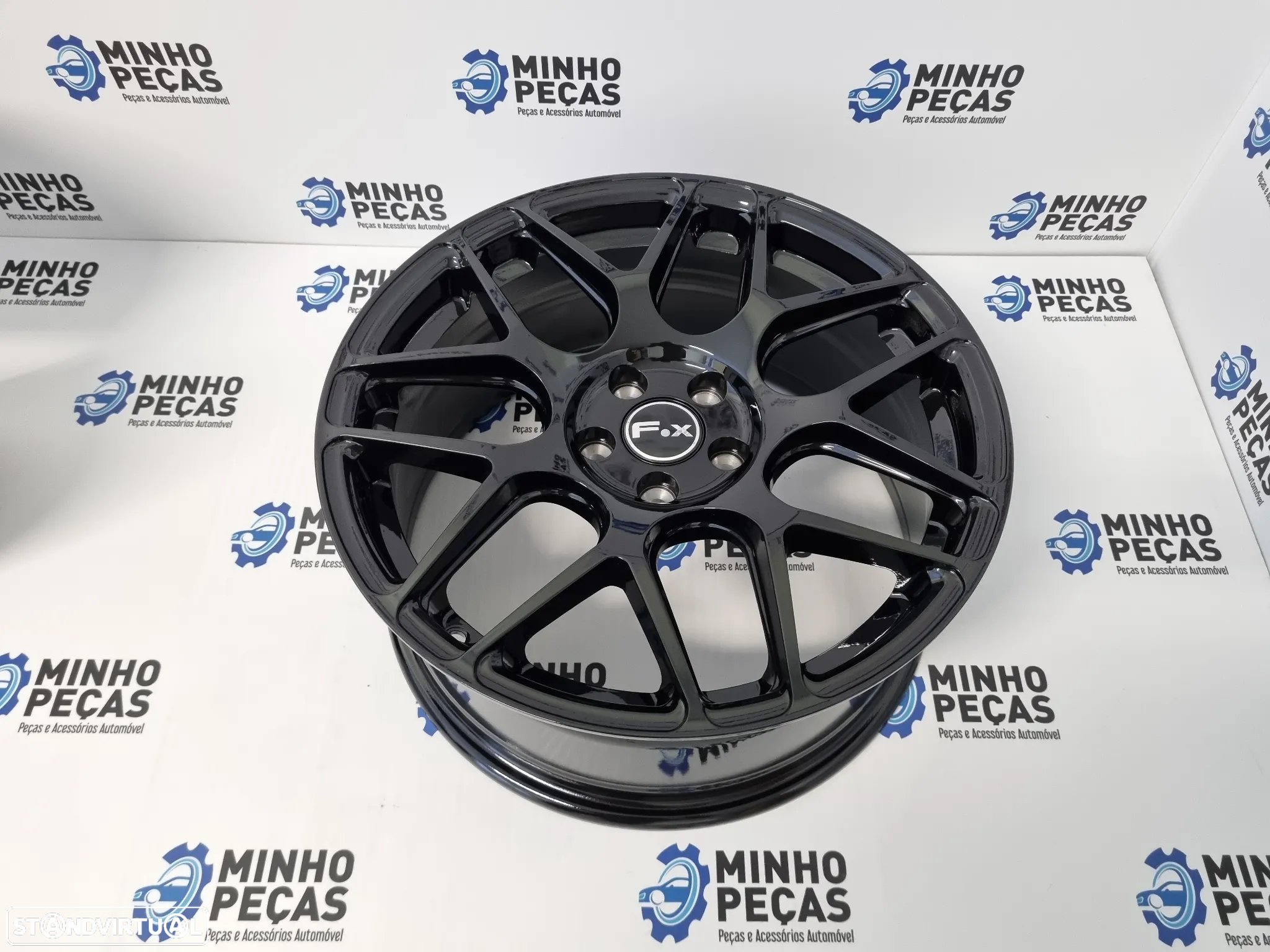 Jantes FOX PF3 em 17 Preto Brilho (5x100) - 7