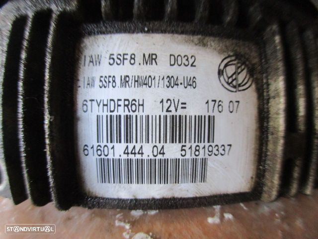 Centralina 6160144404 FIAT 500 2007 1.2I 70CV 3P LARANJA ORIGINAL - 3