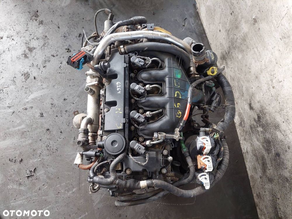 SILNIK DIESEL + UKŁAD WTRYSKOWY + TURBINA VOLVO V50 I D4204T  9654615580 - 8