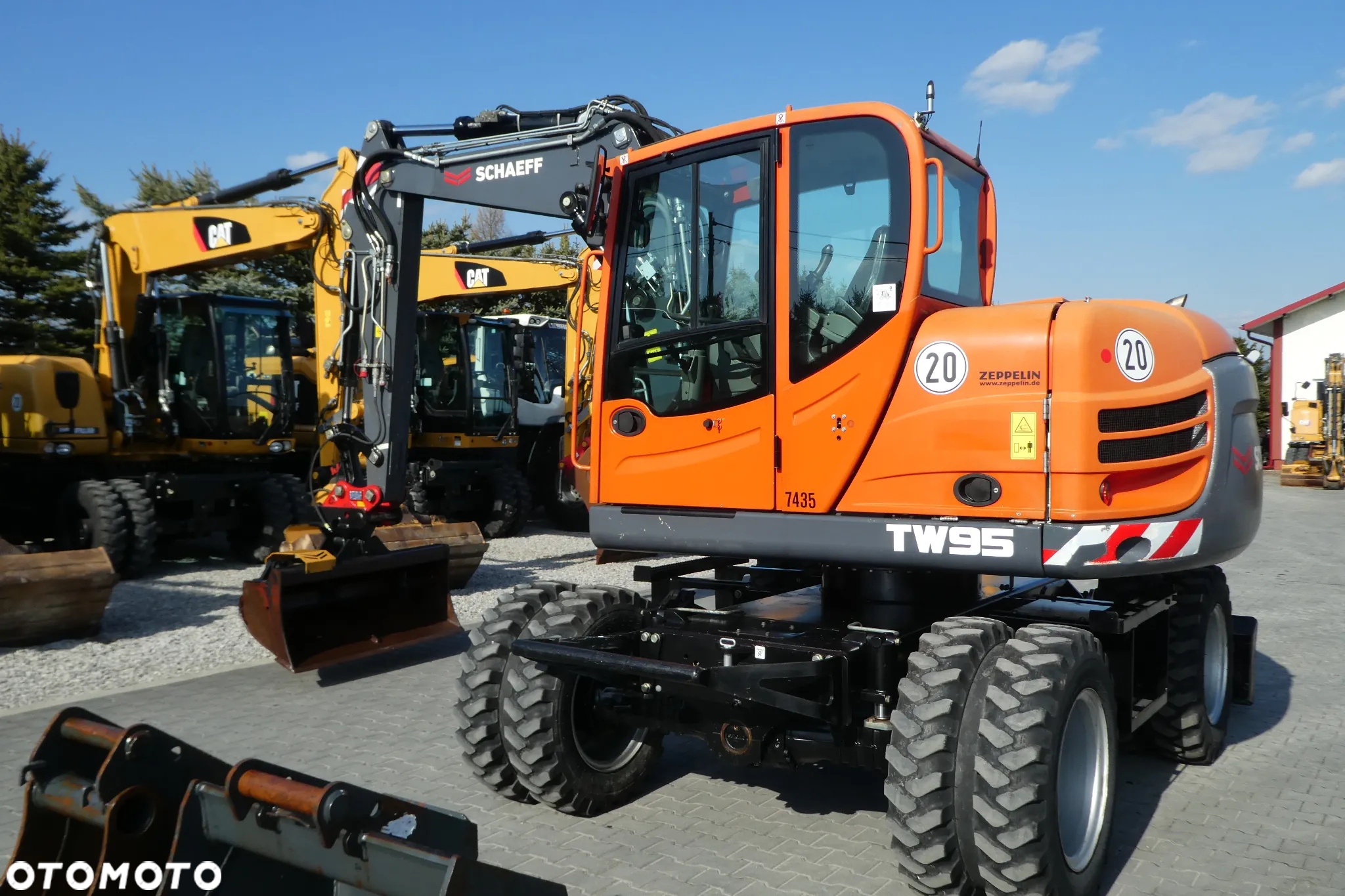 Schaeff TW 95 Z NIEMIEC TRZY ŁYZKI 2200 MTG - 30