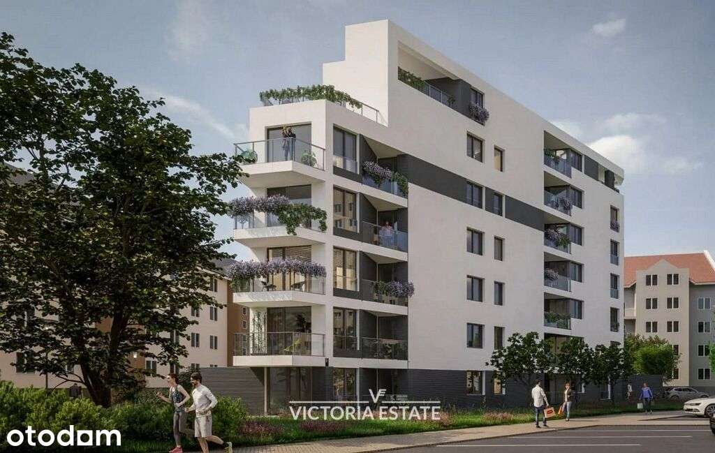 Komfortowe 2-pokojowe mieszkanie 47 m² z loggią