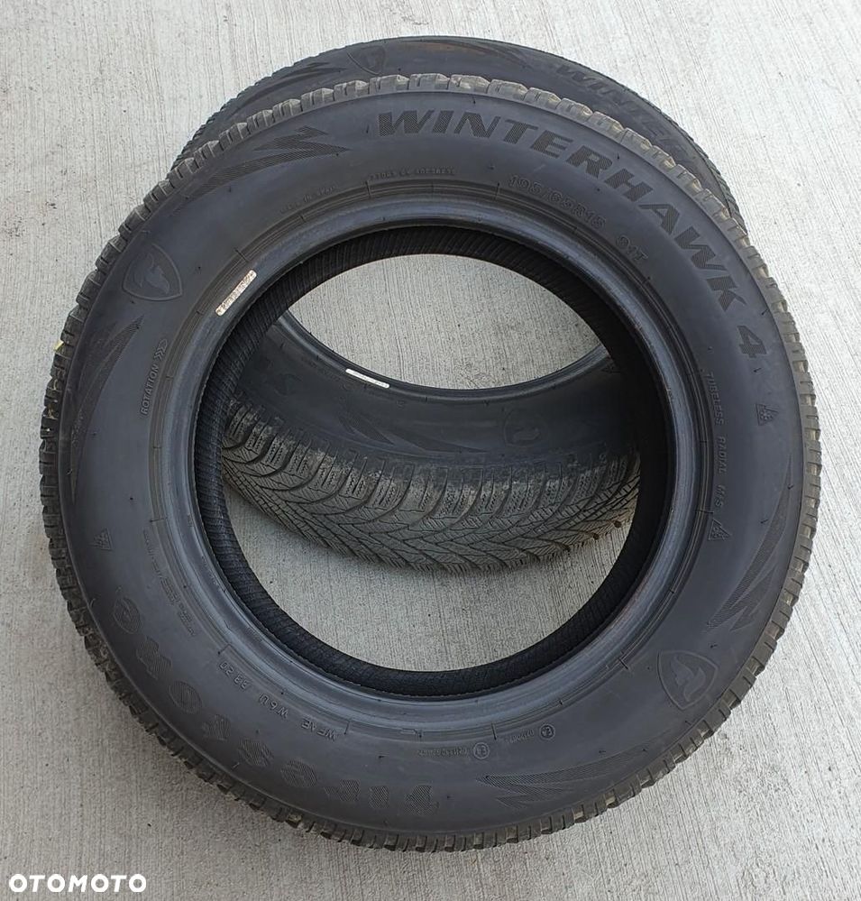OPONY ZIMOWE FIRESTONE WINTERHAWK 4 195/65/R15 5MM 2SZT - 2