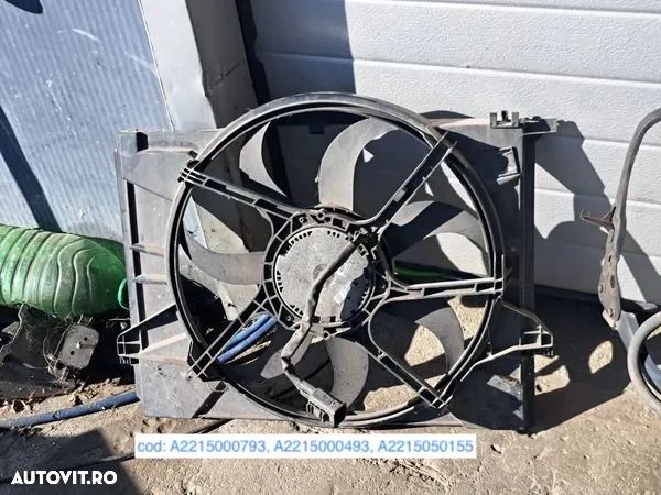 Electroventilator GMW radiator mercedes s class w221 - 1