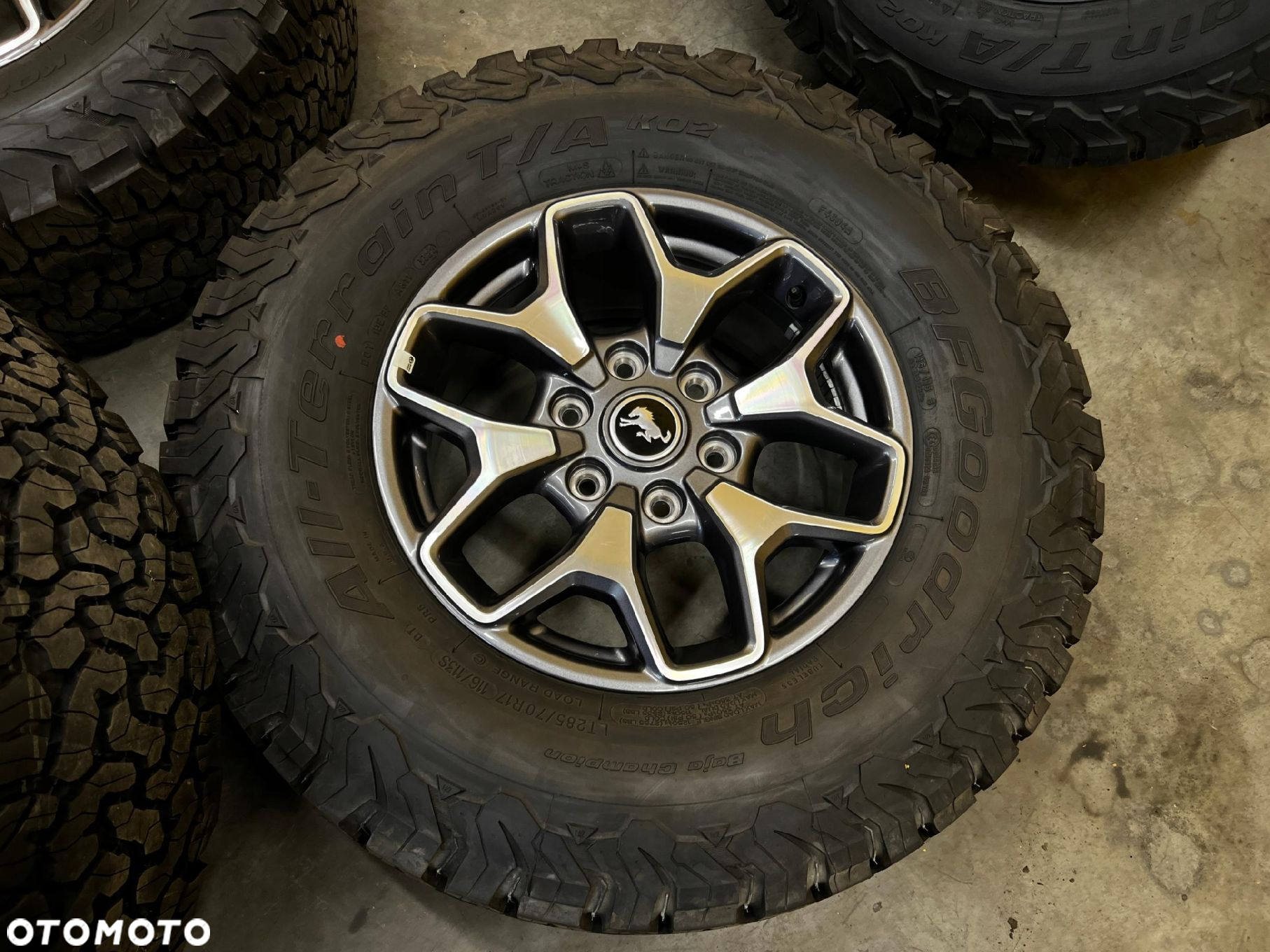 NOWE KOŁA FELGI OPONY CAŁOROCZNE TERENOWE FORD BRONCO 21- 285/70 R17 - 3