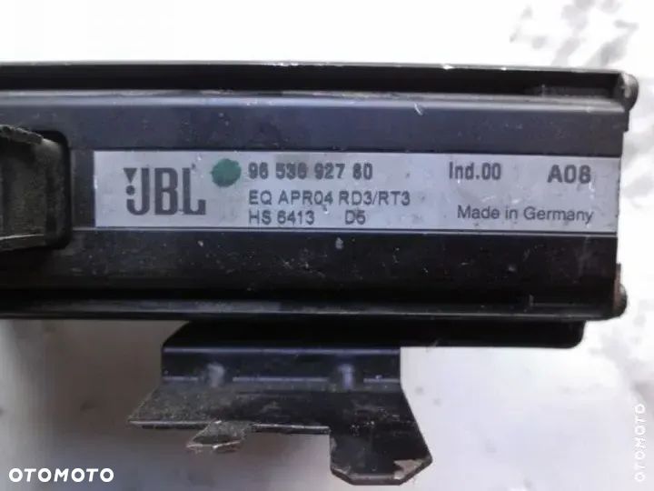 WZMACNIACZ JBL 9653692780 HS6413 PEUGEOT 1007 - 3