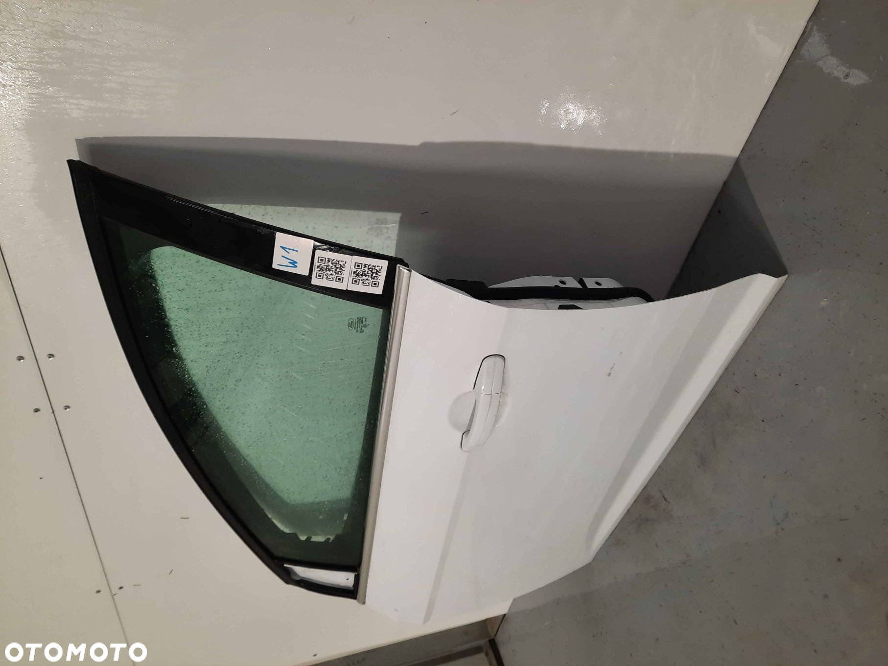 } DRZWI PRZÓD PRZEDNIE LEWE FORD FOCUS MK.3 3 III 5B BIAŁE - 3