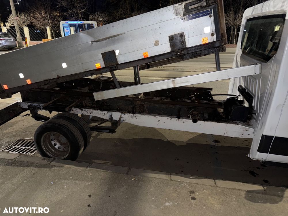 Ford Transit L3 2019 Basculabil Punte Dubla Unic Proprietar de noua Km Reali Istoric Service Kit Distribuție nou kit ambreiaj nou Camioneta Bena Tranzit Basculare Basculanta pick up NU Iveco Mercedes VW Daily Peugeot Fiat Boxer Opel Renault 35c 65c - 5