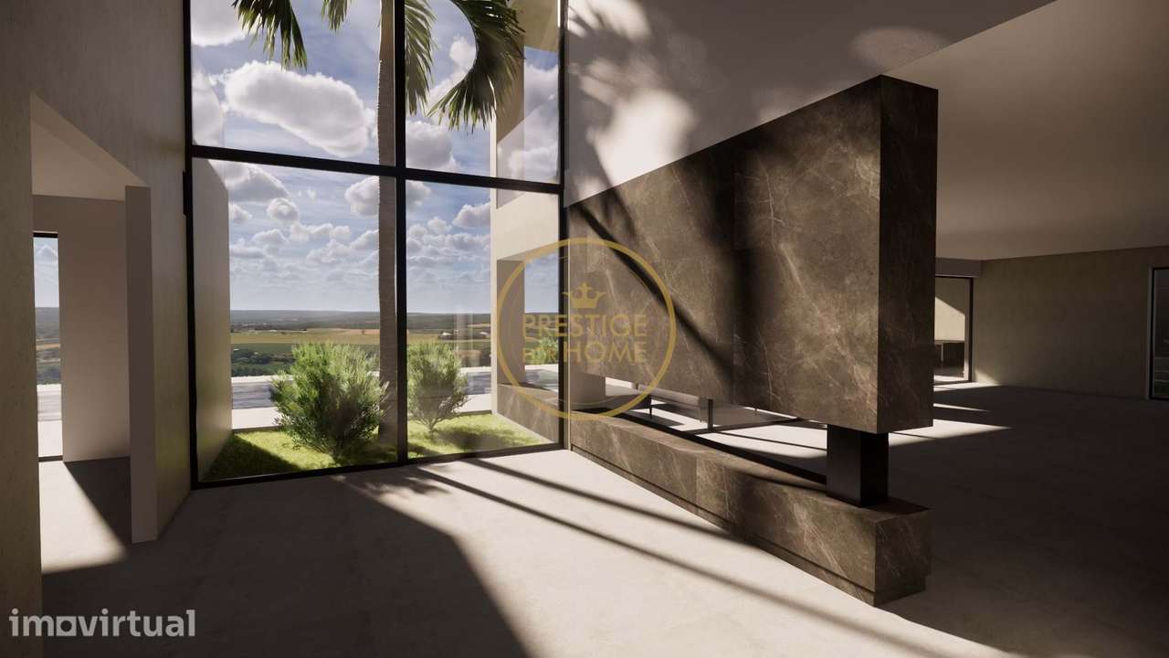 terreno com projeto aprovado para construção d'uma moradia de excepção - Grande imagem: 5/12