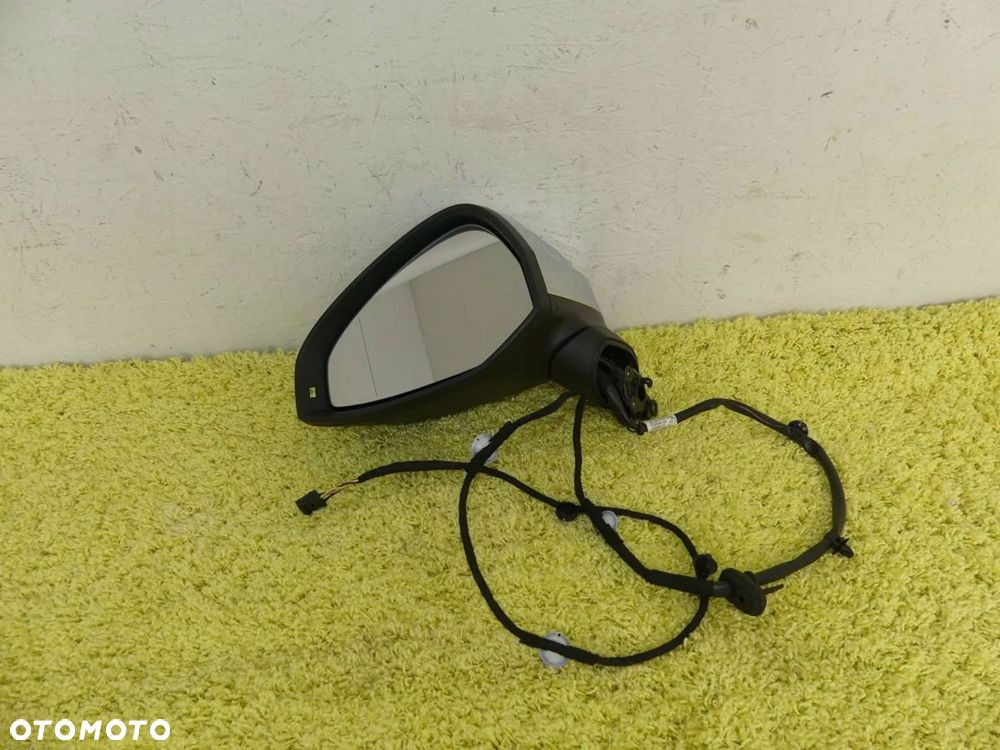 lusterko lewe lhd s4 rs4 a4 b9 8w 15r- satyna chrom 6pin oryginał euro - 3