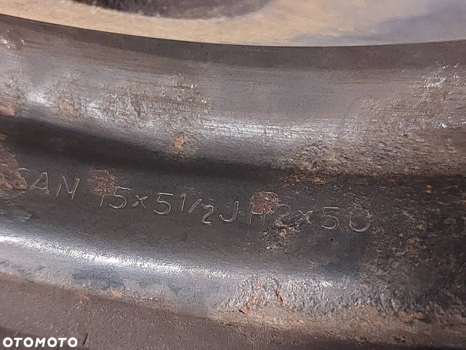 FELGI STALOWE 4 SZT 4x100 5,5Jx15 FI60,1 NISSAN MICRA K12 - 3