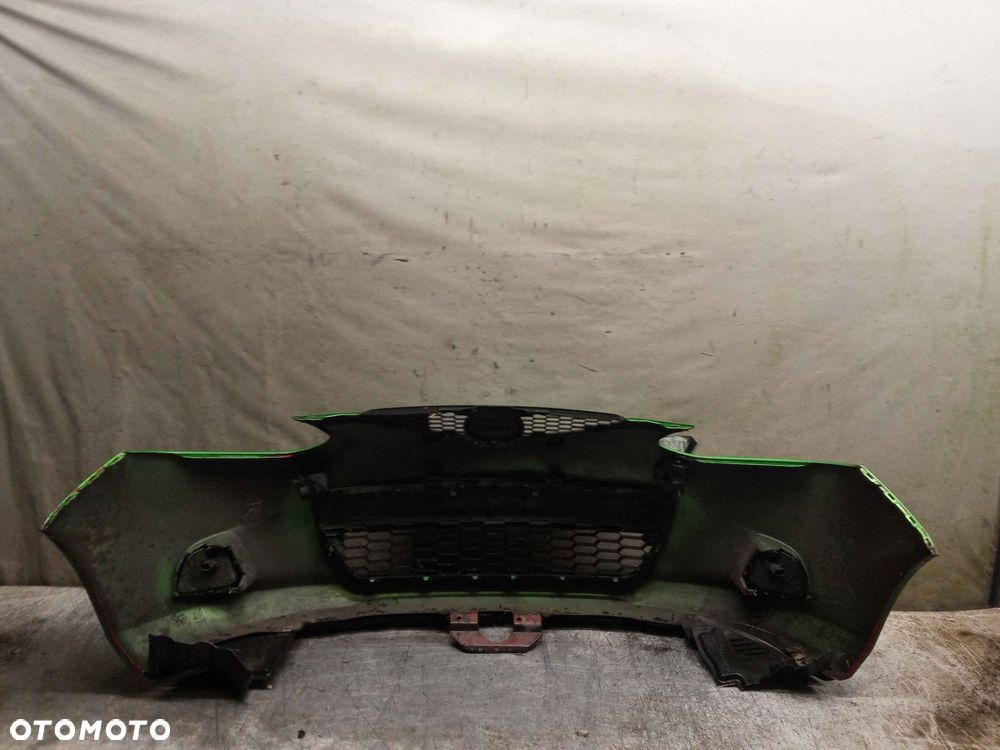 @ ZDERZAK PRZÓD PRZEDNI MAZDA 2 II DE 36A ZIELONY LIMONKA - 1
