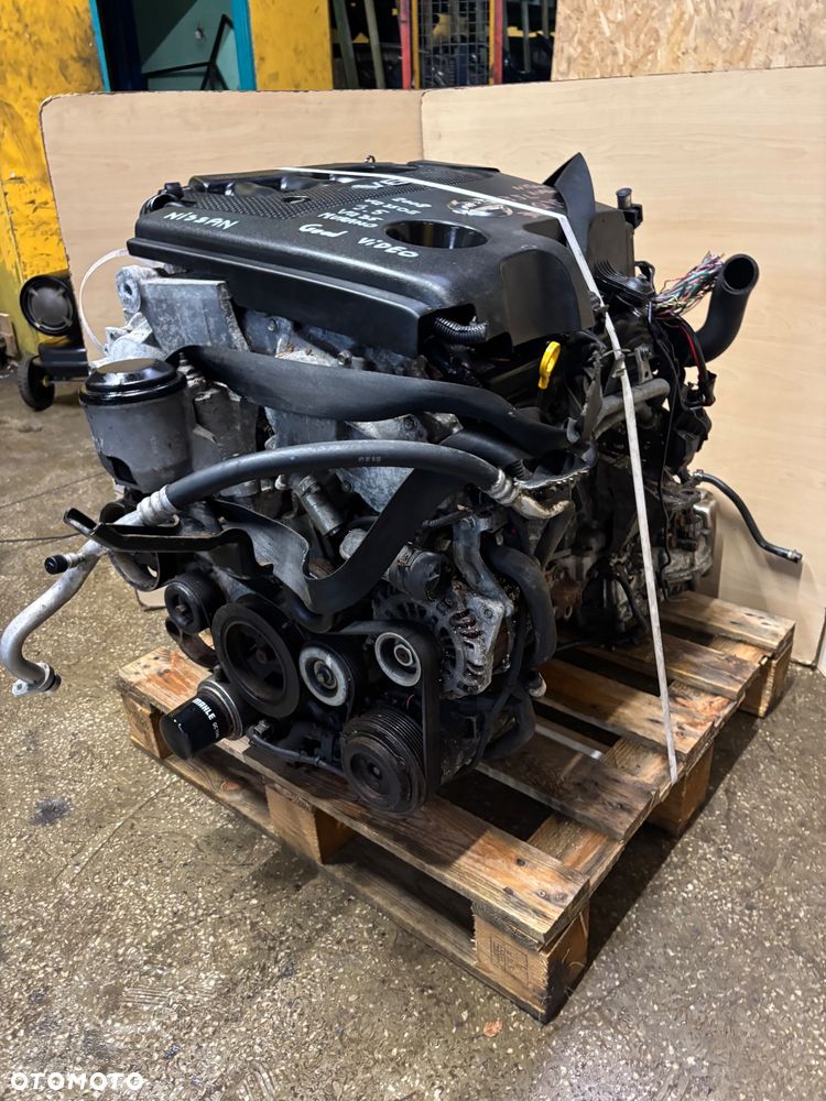 Silnik Nissan 3,5 V6 VQ35 Murano Pathfinder Navara kompletny film video eBay - 4