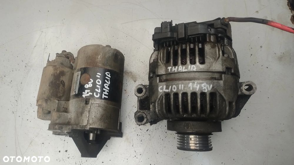 RENAULT  CLIO ROZRUSZNIK 1,4 8V alternator  Kangoo megane thalia - 1