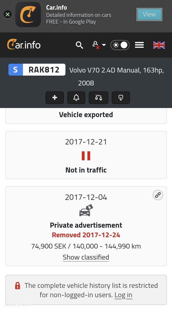 Volvo V70 2.4D Momentum - 33