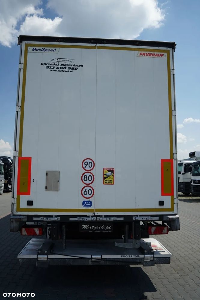 Fruehauf FIRANKA / STANDARD / WINDA DHOLLANDIA 2 000 kg / SAF /  MOCNA PODŁOGA SZYNA DESKA / PALNDEKA ZBROJONA - 12