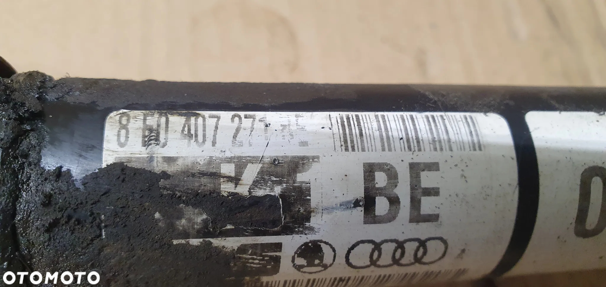 Półoś prawy przód przednia prawa Audi A4 B6 1.9 TDI Automat 8E0407271BE - 6