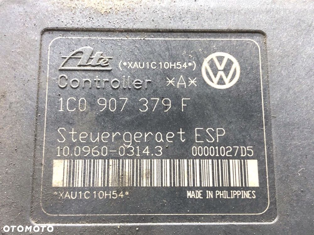 POMPA ABS - 643.00 PLN - AUDI A3 (8L1) 1996 - 2006 1.9 TDI quattro 96 kW [130 KM] olej napędowy - 6