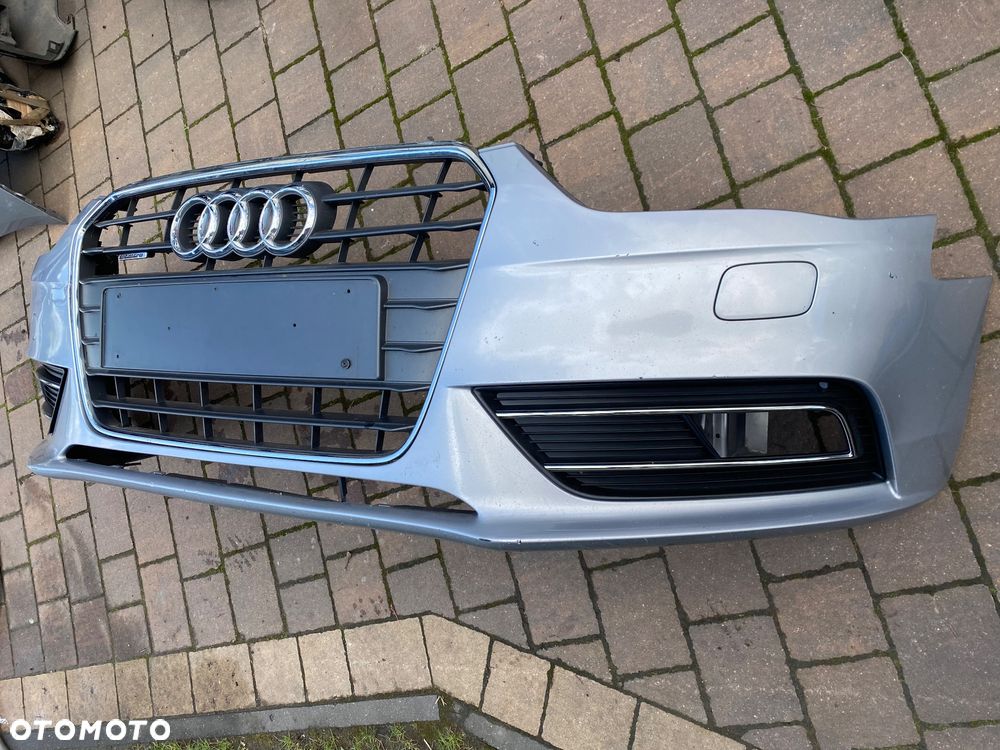 AUDI A4 B8 LIFT 12-16 ZDERZAK SPRYSK LX7W ORG - 2