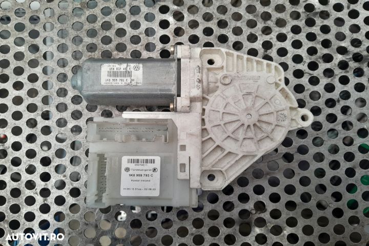 Motoras macara geam fata stanga 1K4837401E Skoda Octavia 2 [2004 - 20 - 1
