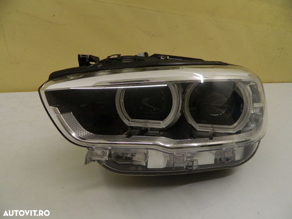 Far stanga BMW Seria 1 F20 LCI FULL LED Adapive, 2015, 2016, 2017, 2018, 2019, cod origine 7214791-01. - 3