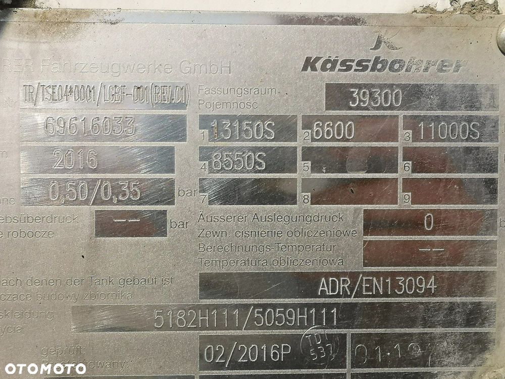 Kassbohrer Cysterna Paliwowa LGBF 4 Komorowa Mało Używana Super Stan! - 18