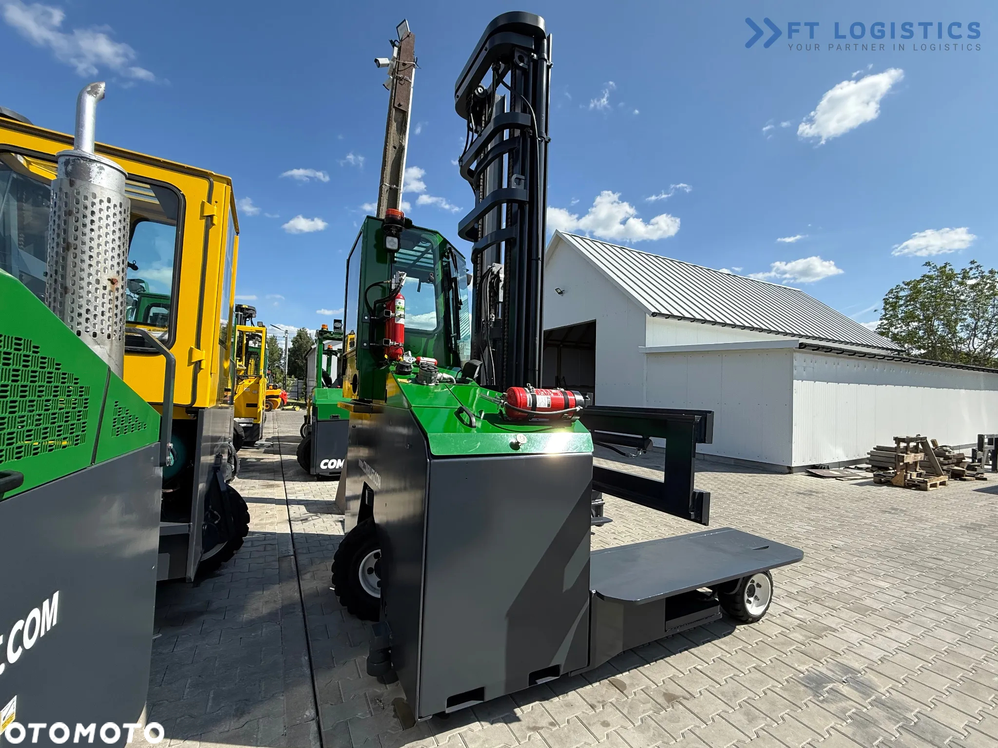 Combilift C5000E / ELEKTRYCZNY / TRIPLEX 8300MM / WOLNY SKOK / SZEROKI POZYCJONER / PRZESUW WIDEŁ / BATERIA JAK NOW - 8