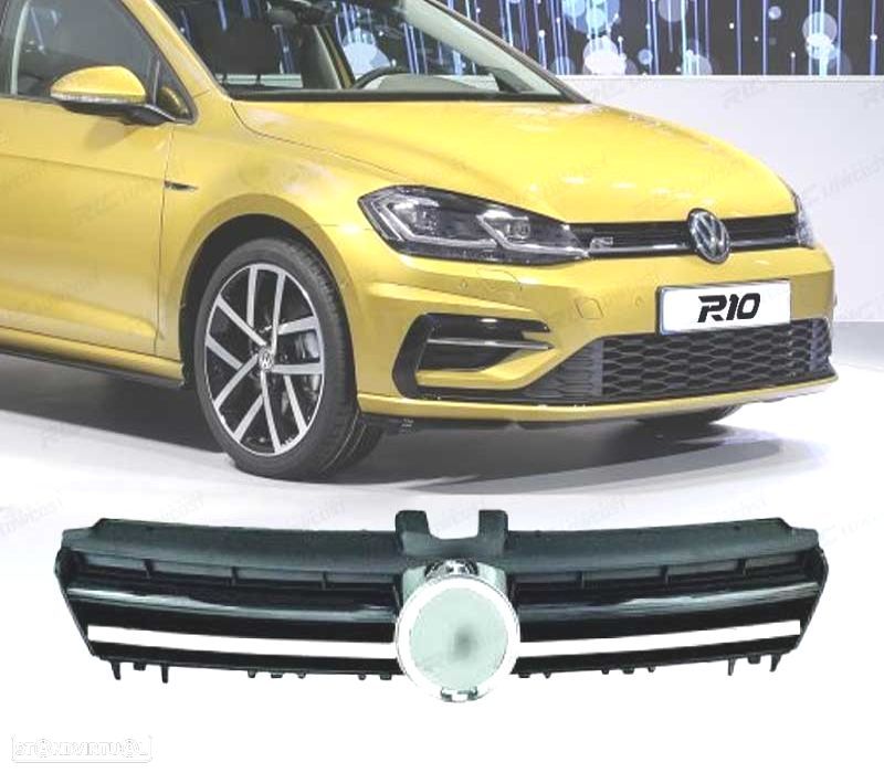 GRELHA FRONTAL VOLKSWAGEN VW GOLF VII LIMOUSINE 12-17 LOOK R - 1
