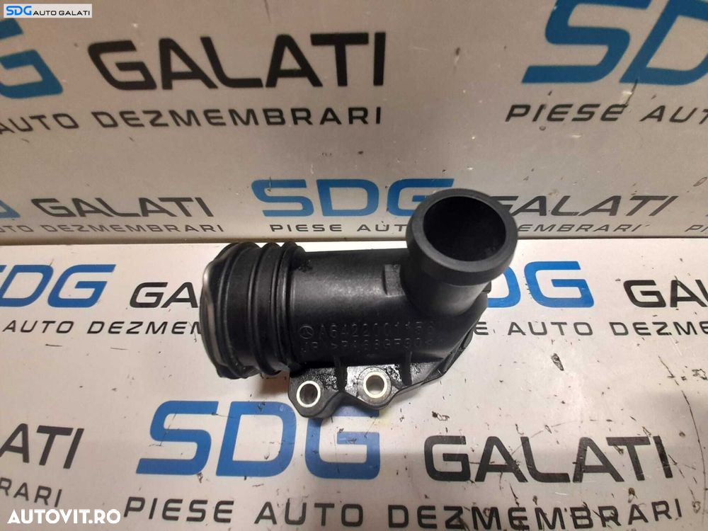 Flansa Tub Tubulatura Apa Mercedes ML W164 ML280 ML300 ML320 ML350 3.0 CDI 2005 - 2018 Cod A6422001156 6422001156 [N0218] - 4