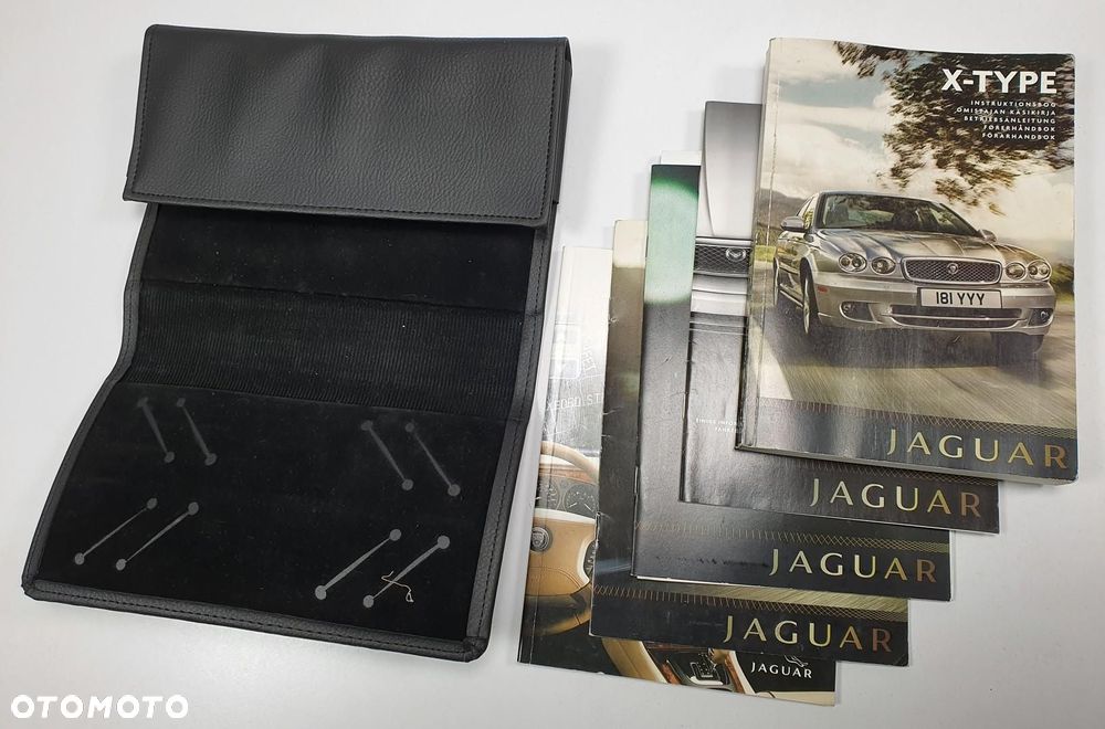 INSTRUKCJA OBSŁUGI + ETUI JAGUAR X-TYPE X400 - 2