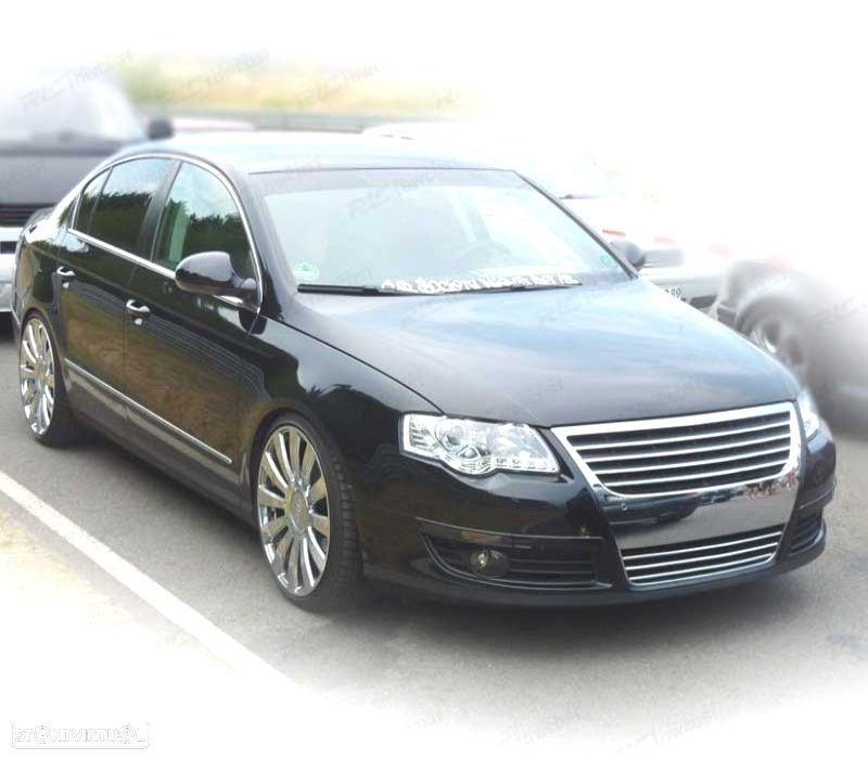 GRELHA FRONTAL VOLKSWAGEN VW PASSAT 05-10 CROMADA PDC - 4
