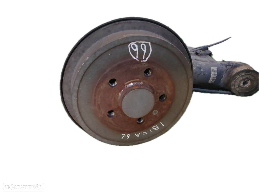 Eixo Traseiro Tambor / Poli Seat Ibiza Iii (6L1) - 2