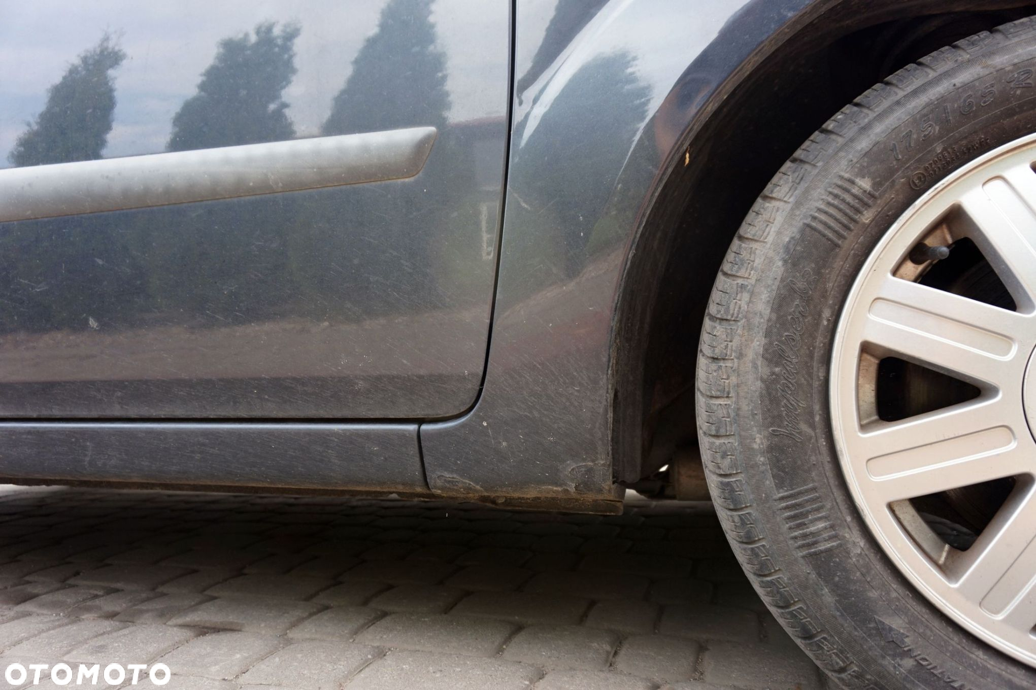 MASKA ZDERZAK BŁOTNIKI LAMPY FIESTA V MK5 LIFT S5  FORD 2005-2008 SZARY SEA GREY PRZÓD KOMPLETNY - 16