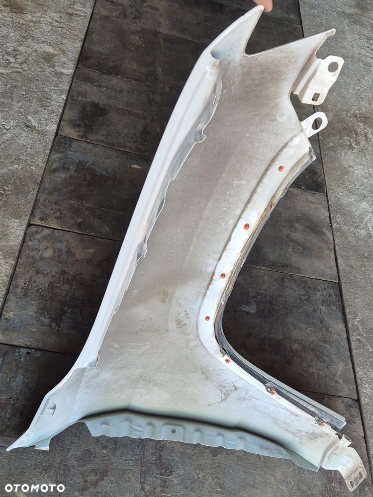 Błotnik Przód Przedni LEWY Biały PW7 Szeroka Listwa Summit Jeep Grand Cherokee WK2 2014-2021 - 5