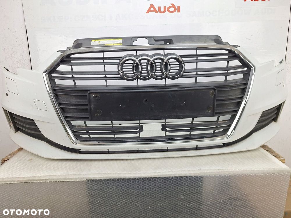 ZDERZAK AUDI A3 8V LIFT SPORTBACK 8V3 8V4 2015-2019 GRILL HB KAMERA DISCTRO - 2