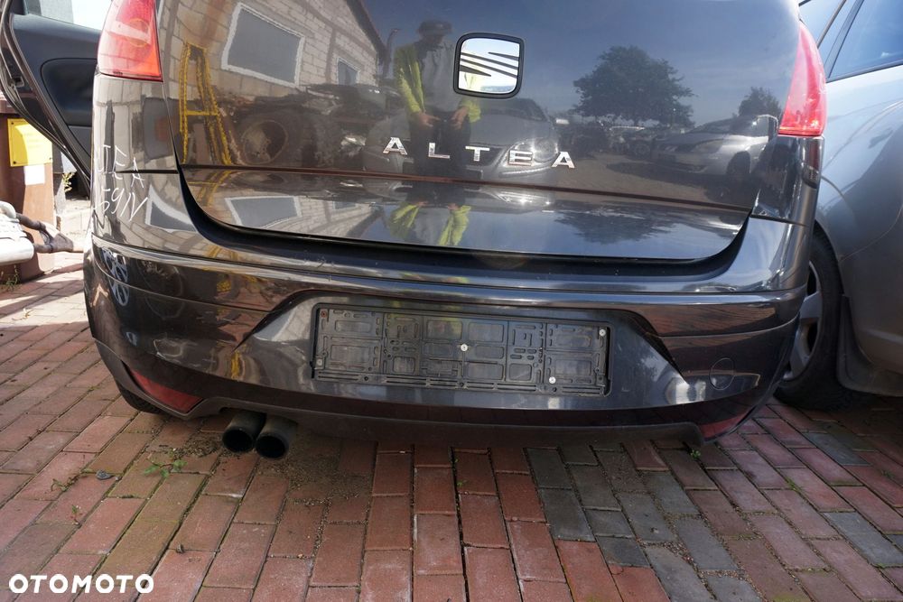 KLAPA BAGAŻNIKA TYLNA ALTEA 5P1 LS9N CZARNY SEAT 2004-2015 - 7