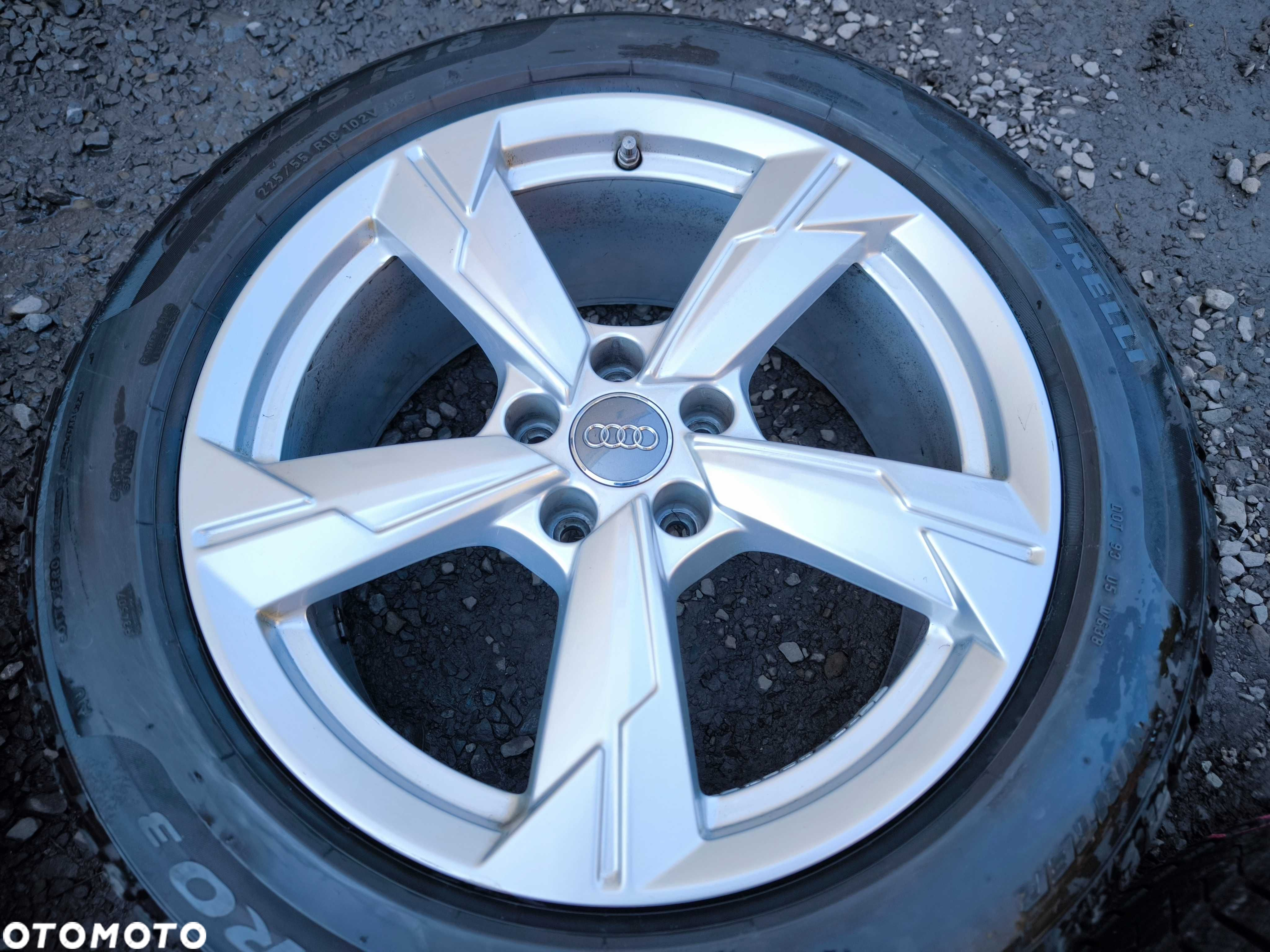 Koła Audi A4 A5 A6 C8 A8 A7 Q5 Q3 SQ5 18 cali ET39 5x112 Opony 225/55 - 5