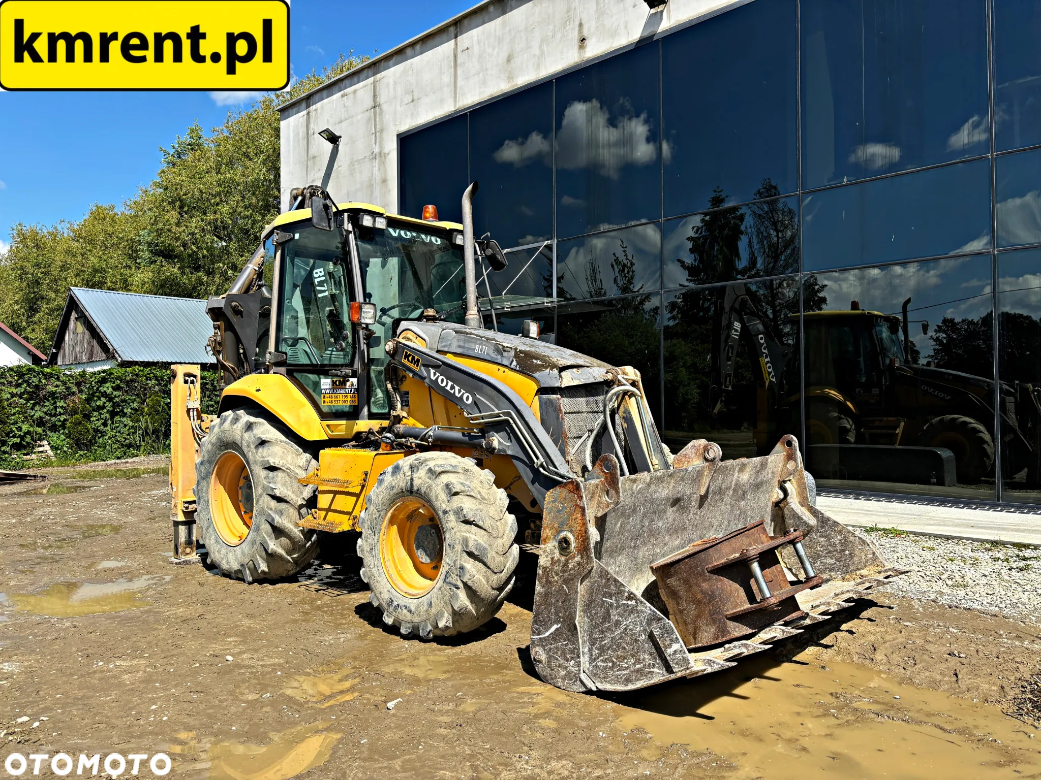 Volvo BL 71 KOPARKO-ŁADOWARKA 2008R. | JCB 3CX CAT 428 432 CASE 590 580 - 4