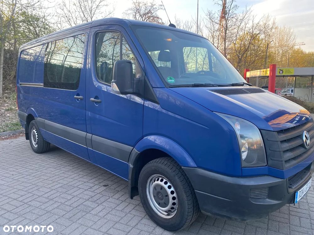 Volkswagen Crafter 2.0 Tdi 136KM Klima Doka 7 osobowa L1H2 148tys km 2015 Zadbany - 2