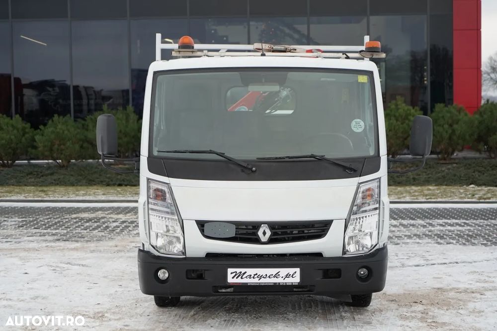 Renault MAXITY 140 DXI / BASCULATOR / + HDS FASSI F22A / CAPACITATE DE RIDICARE 995 KG / ATRACȚIE 5,5 M / IMPORTAT - 10