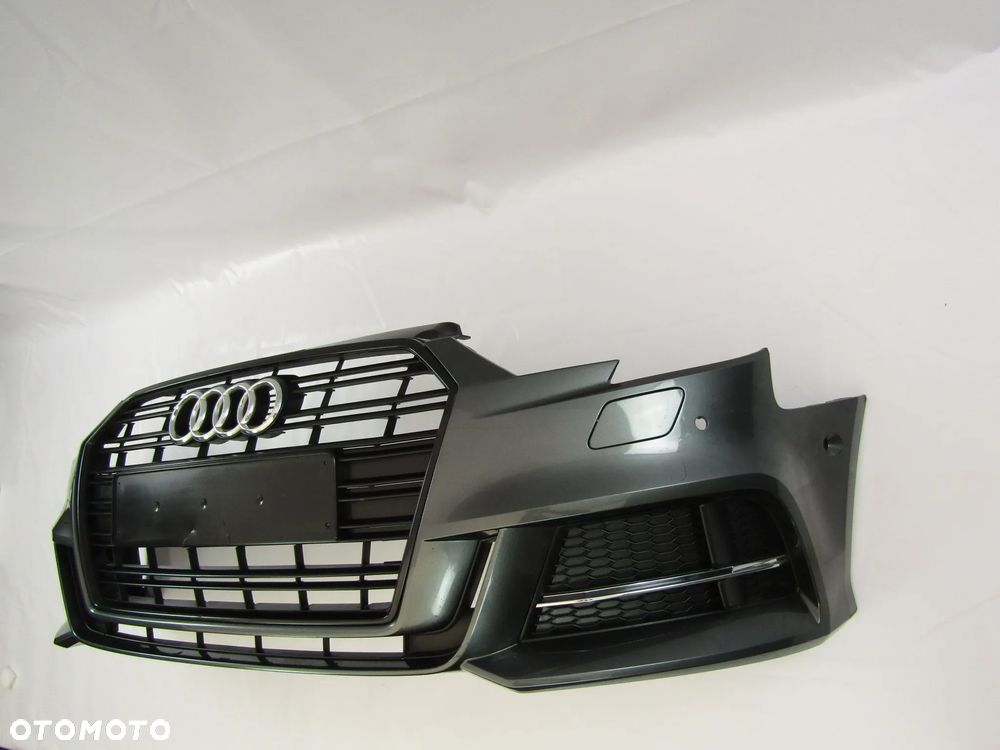 Zderzak przedni Audi A3 16 - 20 S Line Hatchback Sprysk./ Pdc-6  LZ7S - 10