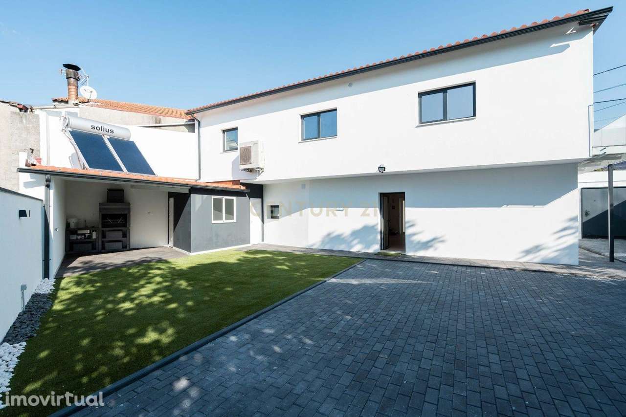 Moradia T3 em estado nova com pátio,churrasco coberto e vista panorâmi - Grande imagem: 5/47