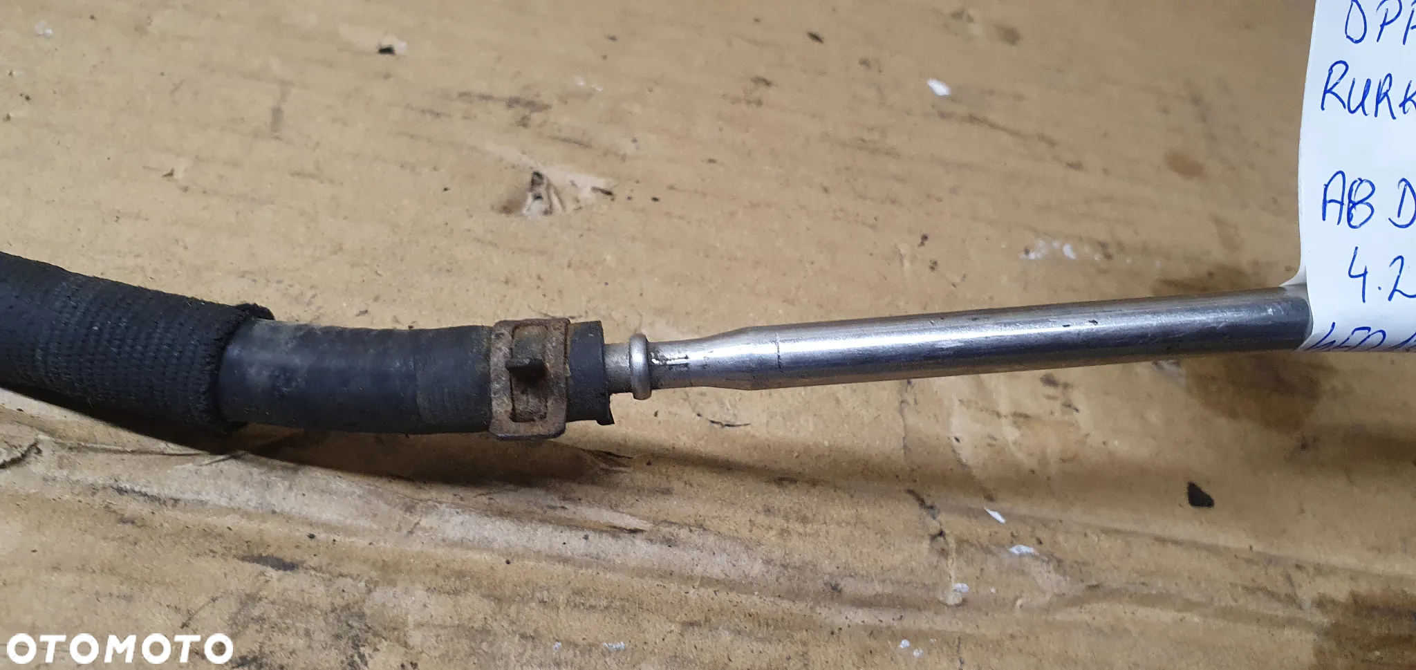 Przewód rurka wąż DPF Audi A8 D3 4.2 TDI 4E0131597B - 3