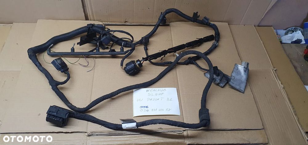 Wiązka instalacja silnika VW Passat B6 2.0 TDI 140KM 03G971604EJ - 10