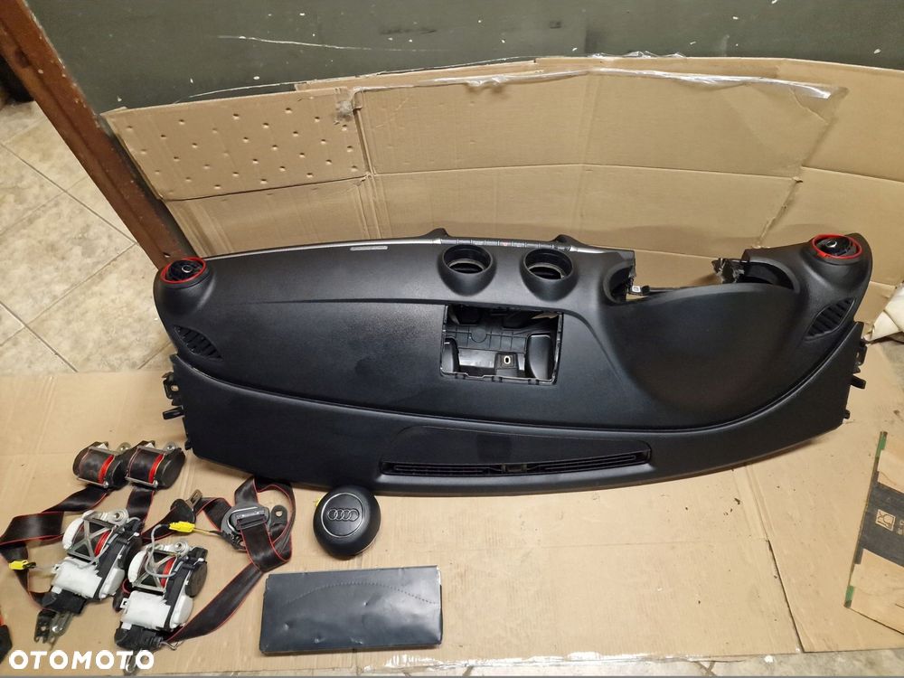 konsola airbag pasy komplet audi rs3 2017 rok - 3